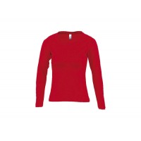 T-SHIRT SRA M/COMP MAJESTIC VERMELHO 